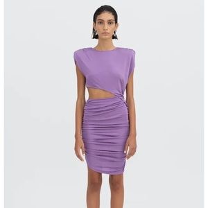 Ronny Kobo Kyle Dress in Violet